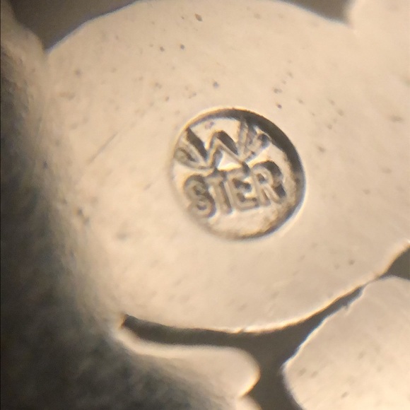 Cancer crab zodiac sterling silver vintage pendant charm - Picture 4 of 4